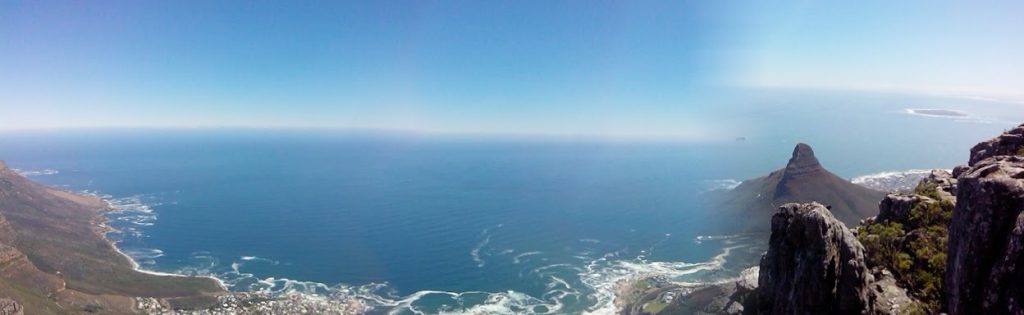 Panoramic View-Lion’s head on the right side