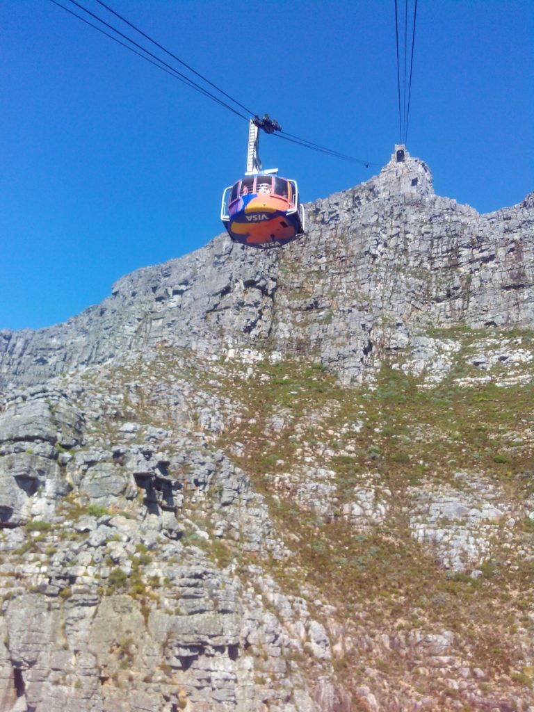 Cable way to descend