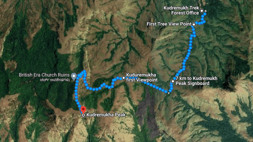 Kudremukh Trek Route | Plan the Unplanned