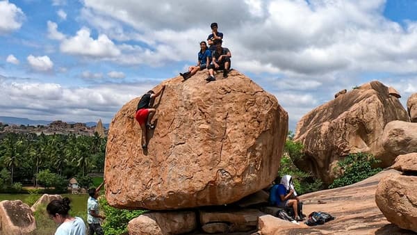 Explore Hampi Heritage Hike - Bouldering & Camping