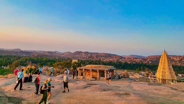 Explore Hampi Heritage Hike - Bouldering & Camping