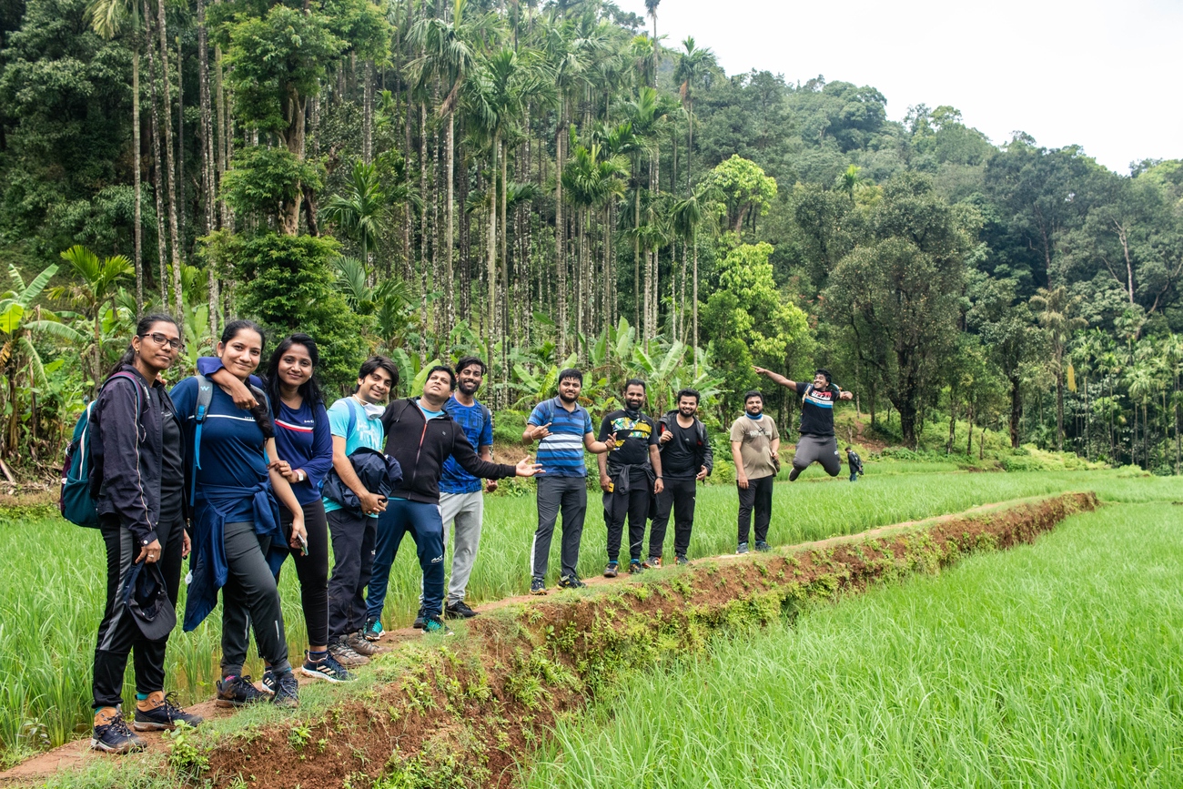 kodachadri trek via hidlumane falls