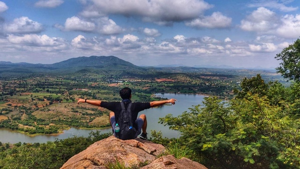 makalidurga trek distance