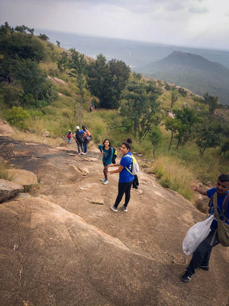 Makalidurga Trek - celebrate Womanhood