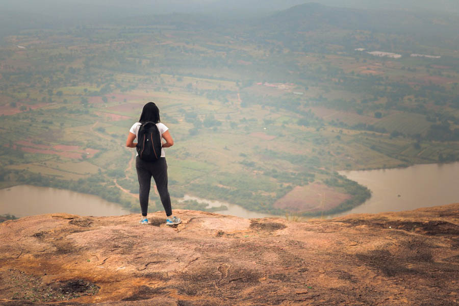 A celebration of Womanhood - Women only trek to Makalidurga hill