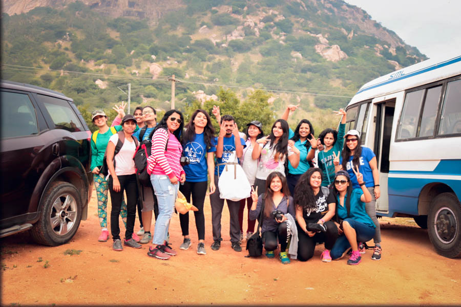 Makalidurga Trek - celebrate Womanhood