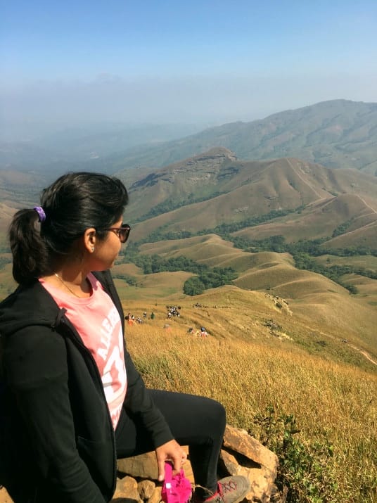 Finally Making it to the top - A Wonderful Experience and much recommended one is Kudremukh