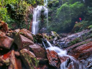Hidlumane Waterfalls on the trek to Kodachadri.