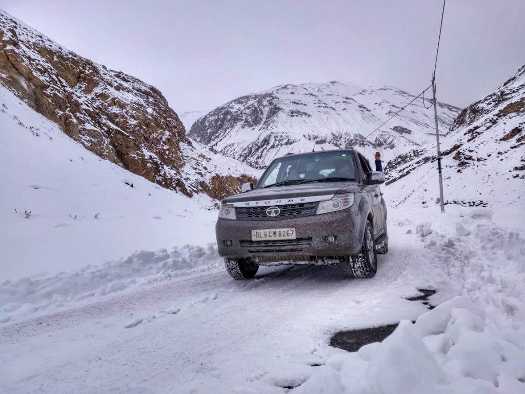 road trip to Spiti in winter