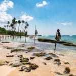 Stilt fishermen of Sri Lanka