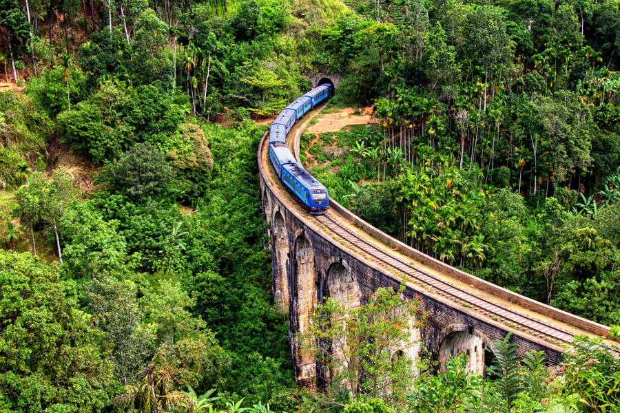 Iconic train rides in Sri Lanka