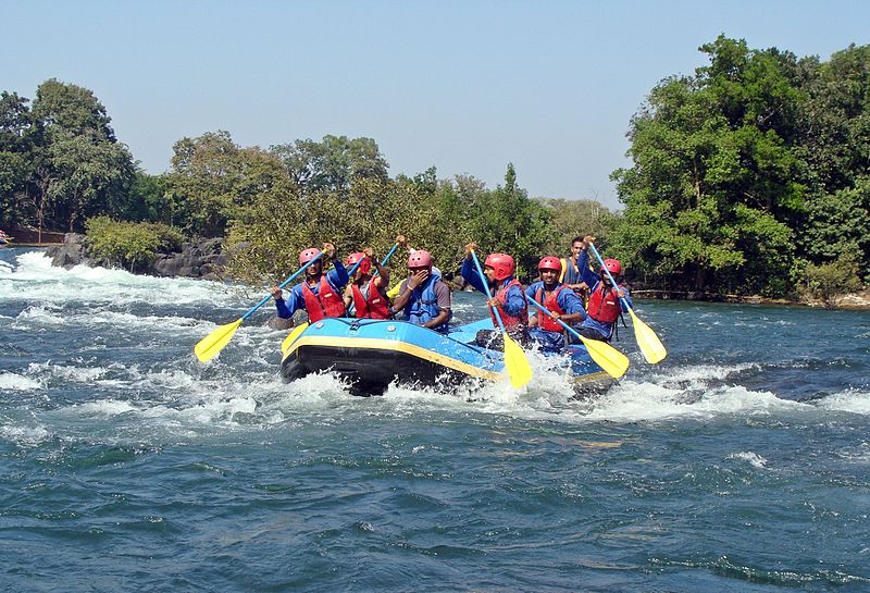 River rafting at Sita River