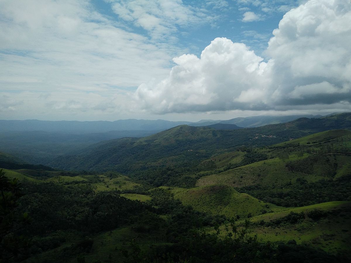 Landscape of Chikmagalur