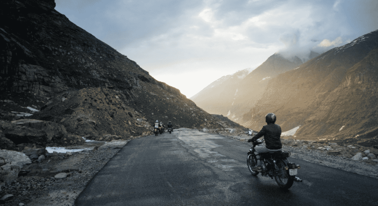 Leh Ladakh Bike Ride from Manali